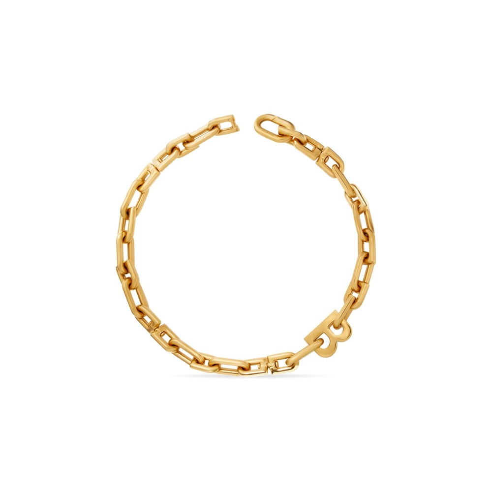 Balenciaga Gold Chain Necklace